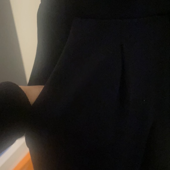 NWT EXPRESS NAVY PANTS ROMPER XSMALL POCKETS - Picture 6 of 8